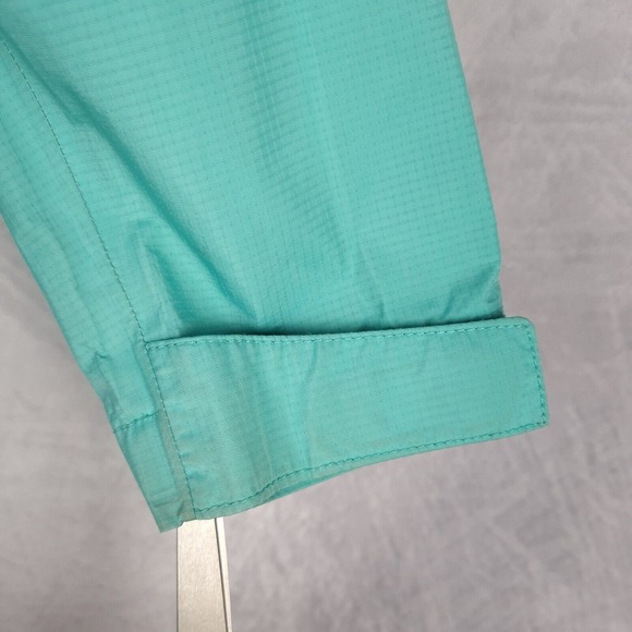 Patagonia Torrentshell Rain Coat Jacket Girls Small 8 Blue H2no Hooded - Picture 5 of 16